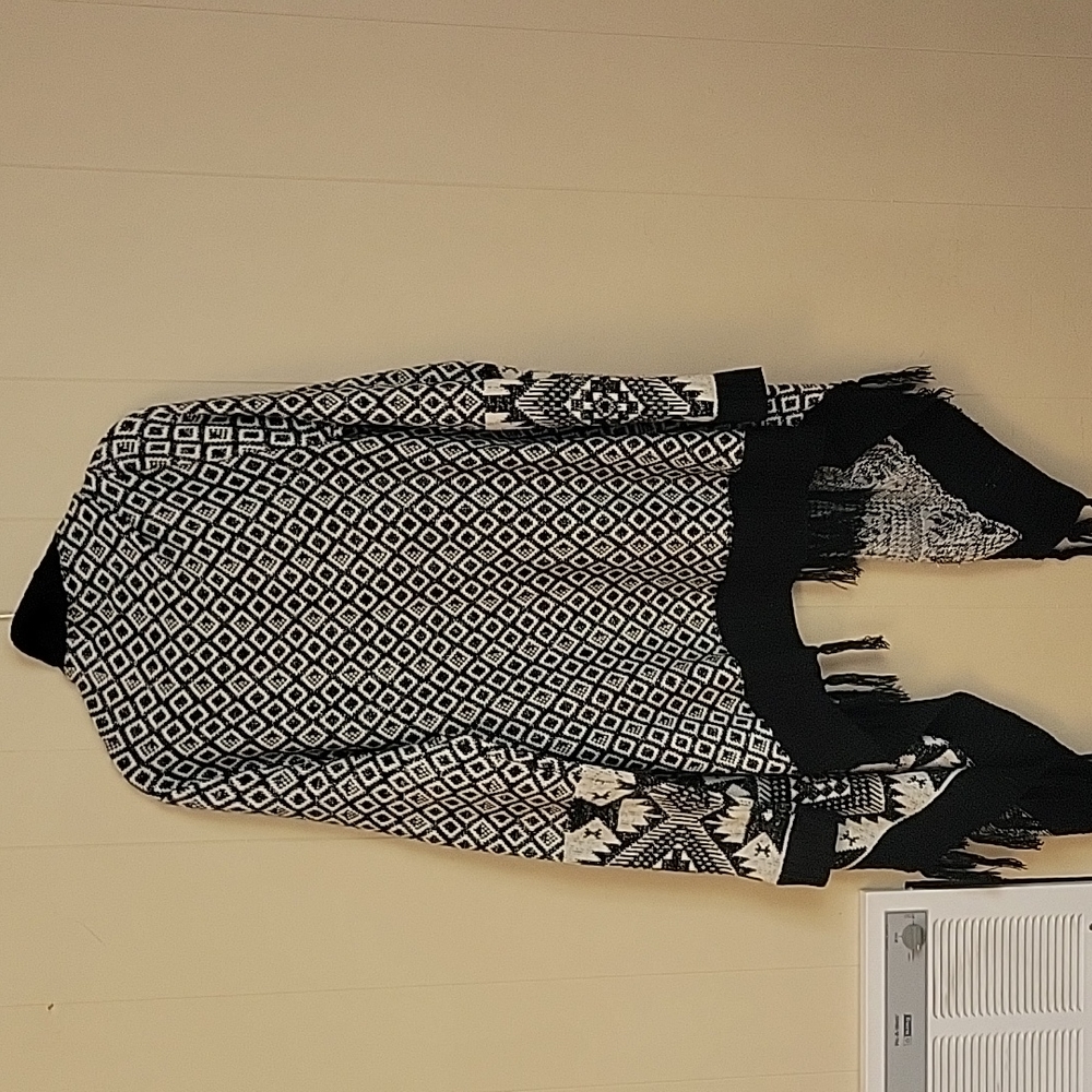 Wrap sweater